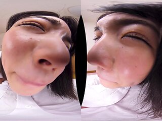 Japanese Student POV Fantasy Explores Virtual Sensual Depths