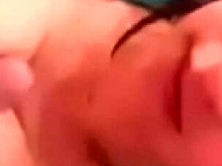Hot Latina creampie in public restroom sex