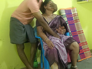 Stepmother and stepson have anal sex
