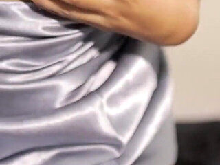 My Silk Satin Dress, Satin Fetish Must Watch