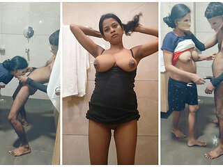 Husband fuck my face and pussy in doggy style