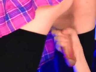 Kinky Cock Milking with Her Femboy with Amazing Scene Cumshot