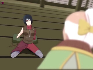 Onoki Trains Kurotsuchi In The Traditional Hidden Stone Village Arts