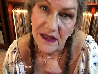 Cum Addicted Slutty Stepmom Seduces Stepson! Pov Blowjob + Facial!