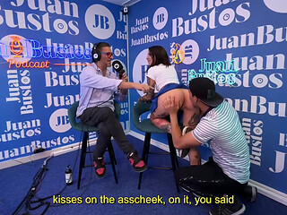 Blaze Rager Likes Hard Anal Sex with Huge Cock in Juan Bustos Podcast