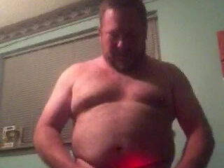 Brandon Hegsted using a stungun on genitals  to build up bdsm levels