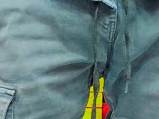 Public flash and piss