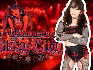 Date with Goth Girl in Sissy City