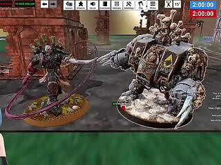Enfrentamiento Warhammero Ragnar Blackmane VS Lucius el Eterno Warhammer40K