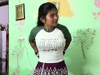 Indian Desi Stepsister Ruks Doggystyle Fuck - Hindi Audio POV with Amateur Stepbrother