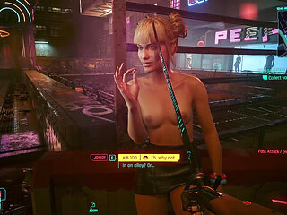 Cyberpunk 2077 Grace & Charlene Fox Sex Scenes [18+] Joy Toy Hot Scenes Sex Mod