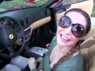 Christiana Cinn wanted to drive her stepbruthers car so bad that she was willing to put...