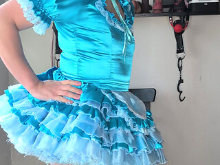 Getting Ready with Sissy Maid Candy!