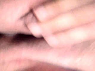 Feeling Horny, I Fingering My Tight Pussy