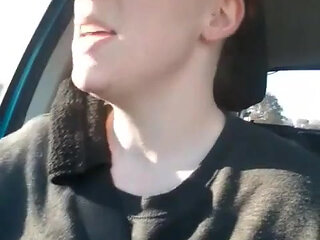 Alt Redhead Cums After Public Exhibitionism