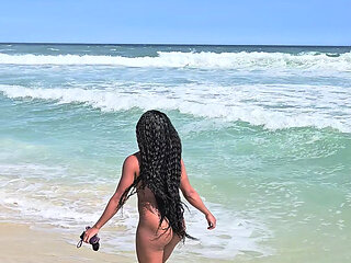 Strolling on the Beach