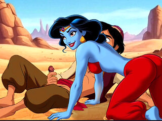 Porn Aladdin: Dirty Desire. Sexy Genie Fulfills Aladdin's Dirty Wish. Cartoon. Adult Sex Fairy Tale