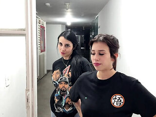 Lesbian Threesome Ass Licking: Sweet Kimmy & Katty Blake Rimming Hard Big Ass