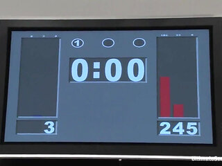 6 VS 6 womens' erotic wrestling - losers get gangbanged!