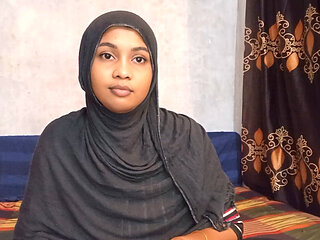 Hotel Desi Bengali vabi sex in hijab beautiful face and fucking and hard core