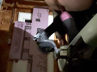 Masterbating, orgasm