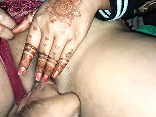 Hindi Talking & Fingering Saves Tight Indian Pussy - Teen Step Sister Fucked Doggy Style
