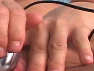 Petite Masturbator Vibrates Her Sweet Tiny Pussy