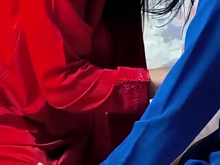 Arab Lesbian Teen Casted by Hot MILF