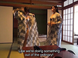 Busty Japanese Office Lady and Lesbian Friend Vacation Sex - Big Natural Tits Amateur HD