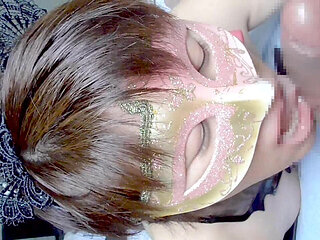 Mayu No68 Nasty Succubus Advent, Convulsive Orgasm Storm, Blindfold V Sign, Squirting, Blindfold,, Semen Shot Glass