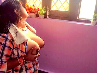 Hot Desi Stepsister Gives Blowjob and Takes Cum in Mouth - 18 Year Old Indian Homemade Sex