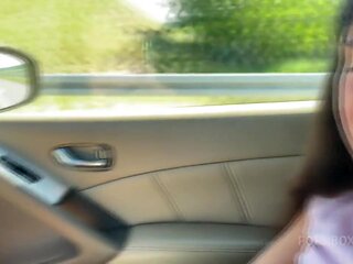 Washing My Windshield With Her Pee