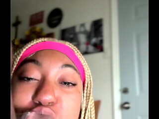 Family drama I walk to my stepsister on FaceTime Joi call I ask for a blowjob