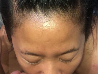 Sexy Indonesian Gets on Her Face