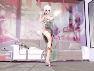 Iu-lila Dress Striptease Busty