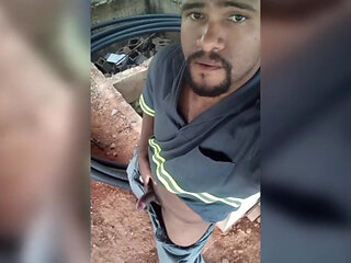 Masturbating in Secret at Work