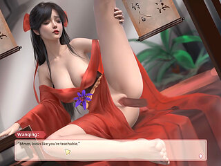 Asian Hotwife MILF Lets His Huge Cock Fuck Her and Creampie Her Tight Pussy - Romance 02 3D Hentai Porn Game