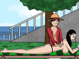 One Slice of Lust - One Piece Sex - Part 2 Nico Robin Get Her Ass Played by Loveskysanx