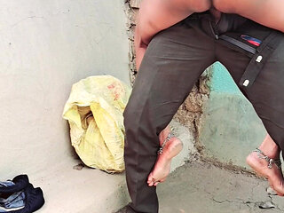 A Village Girlfriend and Boyfriend Sex Outdoors