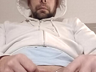 I fill a large glass with piss and then I cum