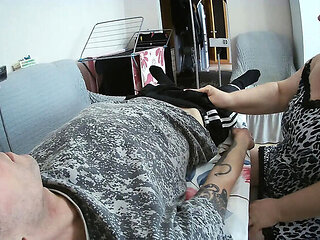 Mom Swallows Cum - Deep Throat Blowjob & Sperm Swallowing