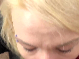 Nova Rae Gives JOI and Swallows a Cock