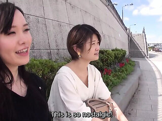 Real Japanese Lesbian Friends Confess Their Love Outdoors - Amateur JAV HD