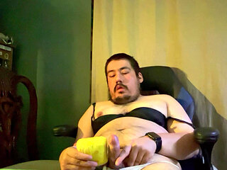 Maritza having sex with doll