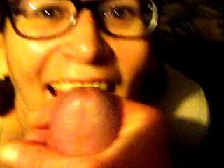 Dirty MILF Sucks Dick in the Garage