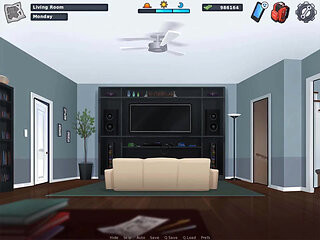 Summertime saga: stepmom and stepson doing naughty things in the house ep 39