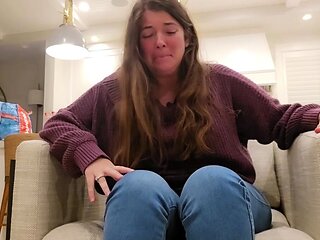 Amateur striptease and Solo masturbation