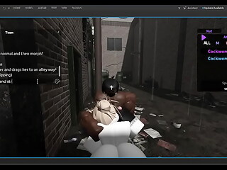 A Women Getting Railed In The Alley Way