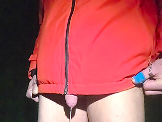 Skinny boy Cumming accidently hard. Really Huge white and creamy cumshot after pissing