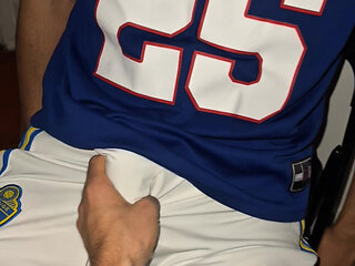 Hot Fuck After Training - Jerking Off & Rough Bareback